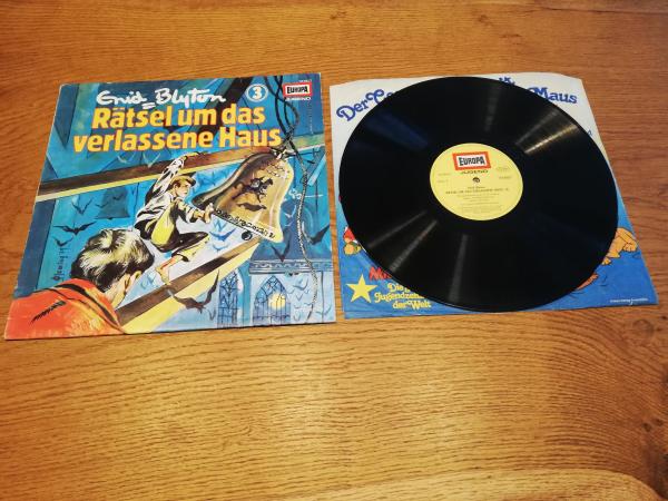 Rätsel um das verlassene Haus Enid Blyton 1980 Europa 115652.7 Deutsche Pressung VG-/VG+